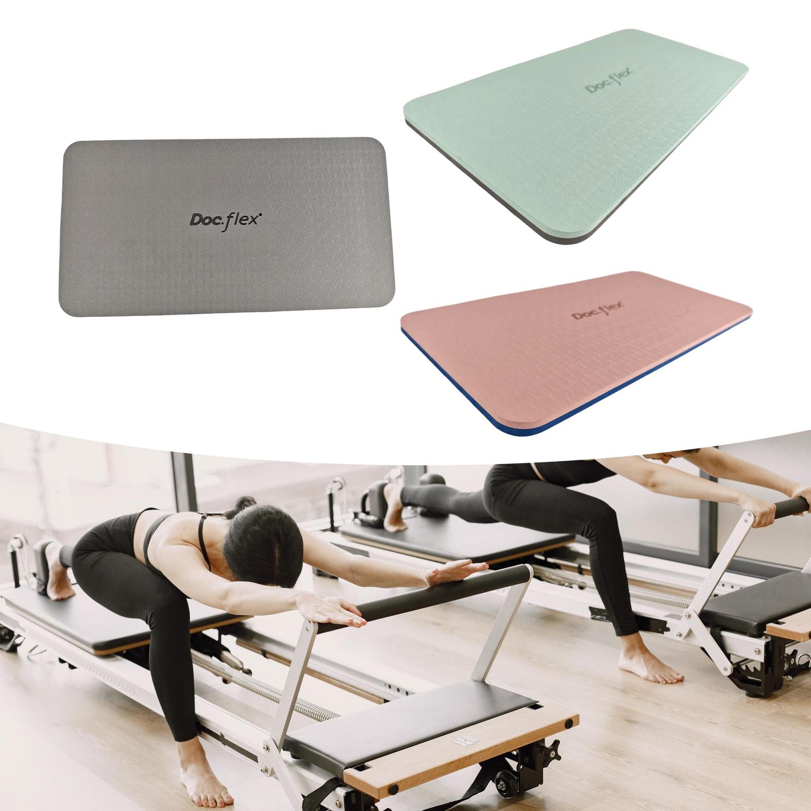 Pilates Yoga Mat Workout - เสื่อพิลาทิส 2 ชิ้น เสื่อรองเข่าสำหรับพิลาทิส นุ่มสบาย พกพาสะดวก