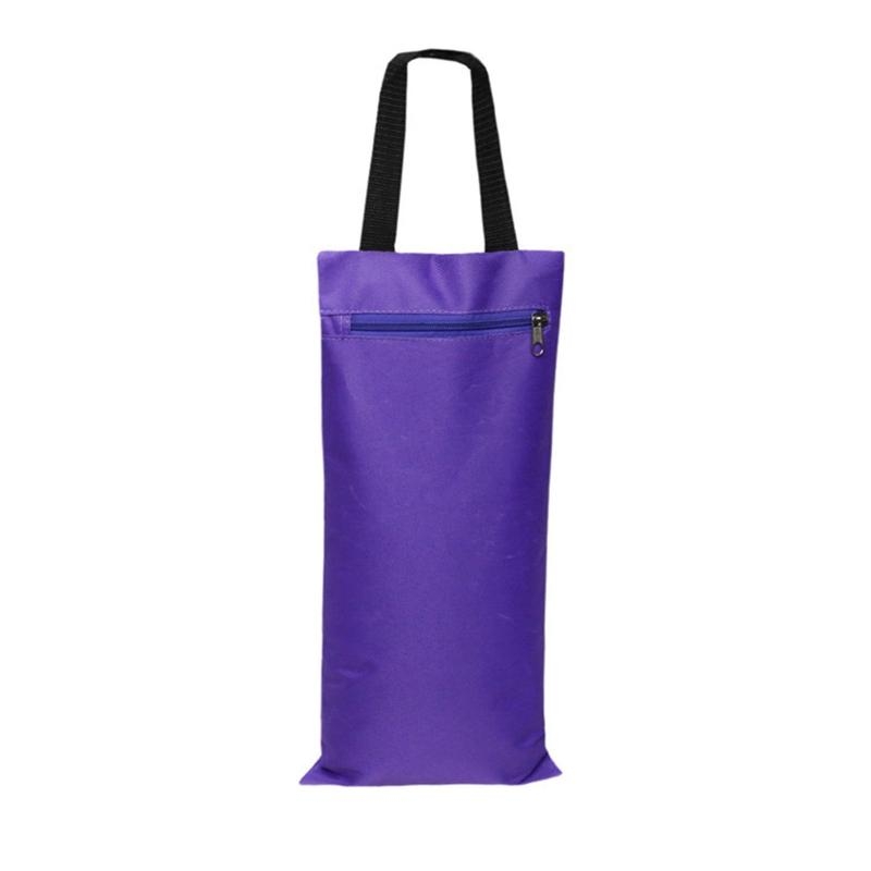 Yoga Sandbag Weight - กระสอบทรายโยคะแบบพับได้ 242F พร้อมที่จับเดี่ยวสำหรับน้ำหนักและแรงต้านของโยคะ