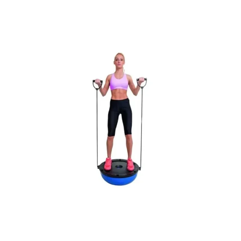 Pilates Yoga Hot - ลูกบอลออกกำลังกายแบบครึ่งวงกลมสำหรับพิลาทิสและโยคะ สีฟ้า ผลิตจาก PVC คุณภาพสูง ขายดี
