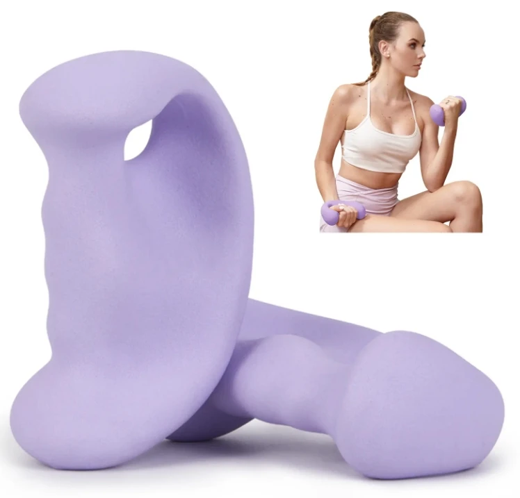 Pilates Yoga Hot - ดัมเบลนีโอพรีนตามหลักสรีรศาสตร์สำหรับยิมที่บ้าน ขายดี น้ำหนักอิสระสำหรับพิลาทิส โยคะ วิ่งออกกำลังกาย เสริมสร้างความแข็งแรง