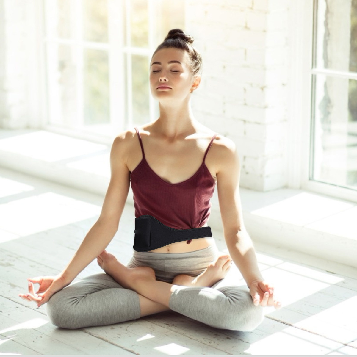 Pilates Yoga Instructor - กระเป๋าใส่ไมโครโฟนและสายคาดไมโครโฟนสำหรับผู้ฝึกสอนฟิตเนส พิลาทิส โยคะ และการออกกำลังกาย ที่ยึดไมโครโฟน สายคาดไมโครโฟน