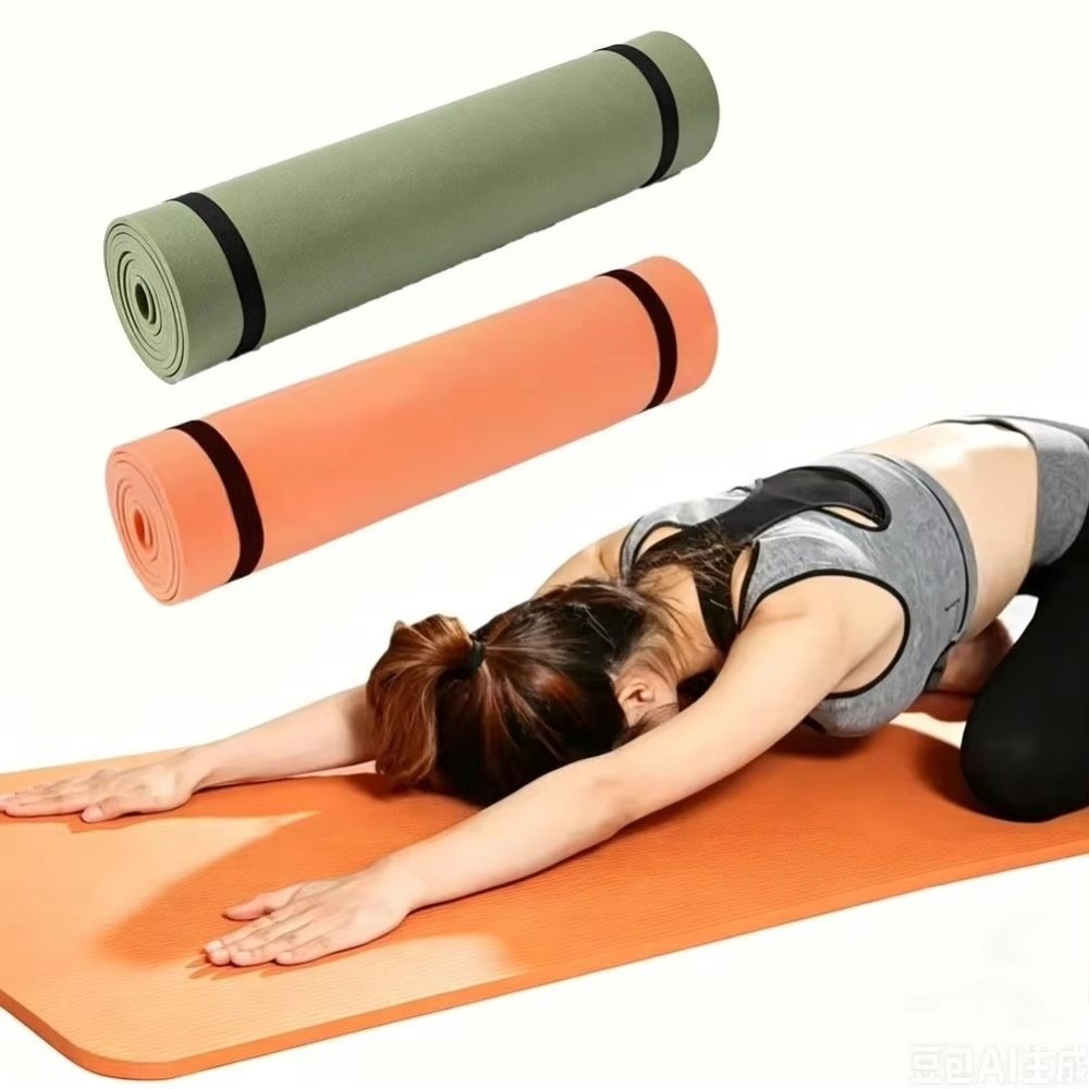 แผ่นรองกันลื่น EVA หลากสี ขนาด - Pilates Yoga Mat Thickness บทวิจารณ์และราคา