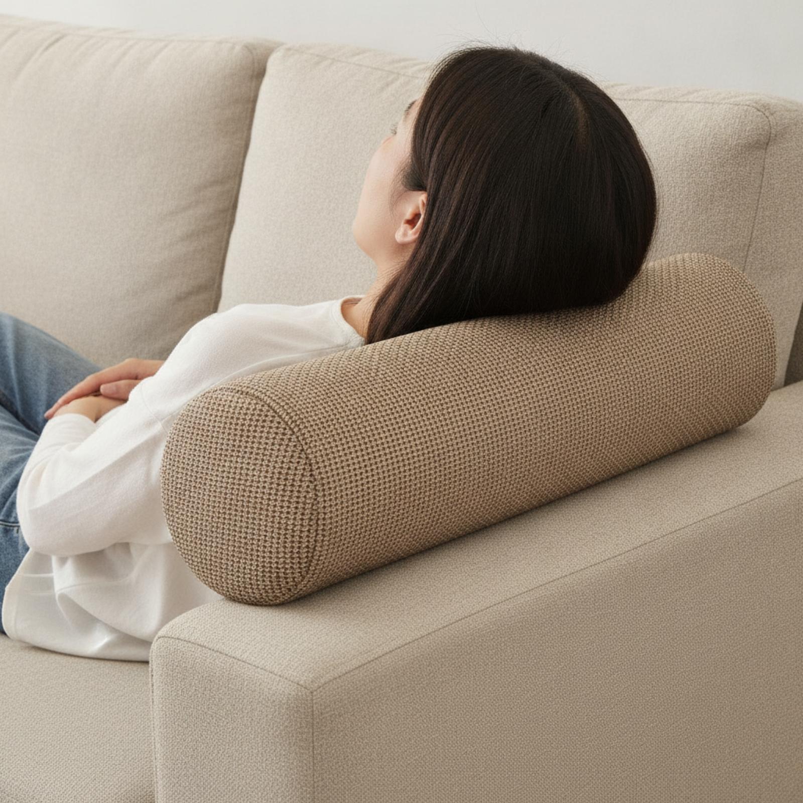 หมอนเมมโมรี่โฟมทรงกระบอก หมอนร - Bolster Cushion Round บทวิจารณ์และราคา