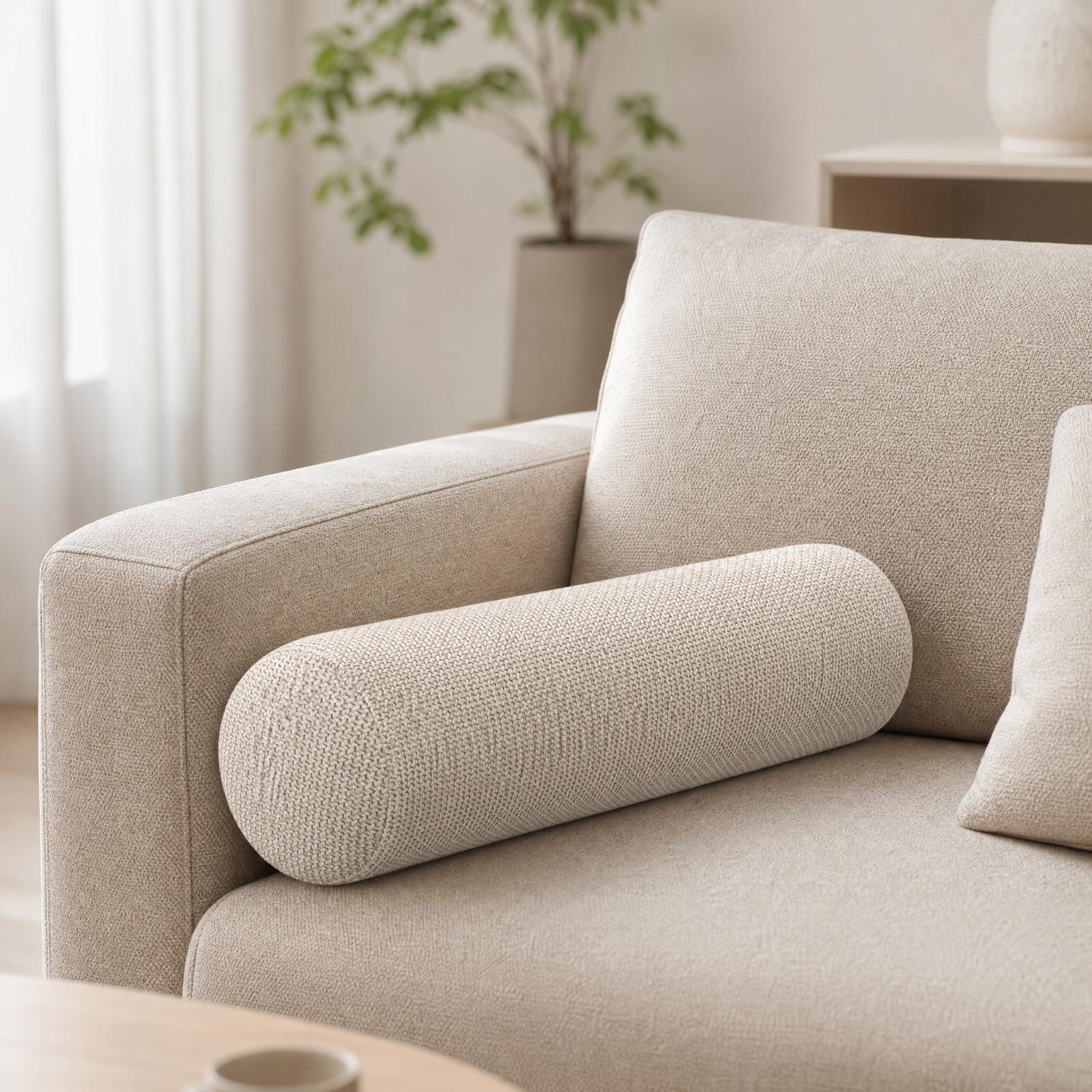 หมอนเมมโมรี่โฟมทรงกระบอก หมอนร - Bolster Cushion Round บทวิจารณ์และราคา
