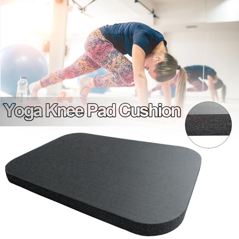 โยคะเข่า Pad เบาะเข่าป้องกันฟอ - Pilates Yoga Mat Workout บทวิจารณ์และราคา