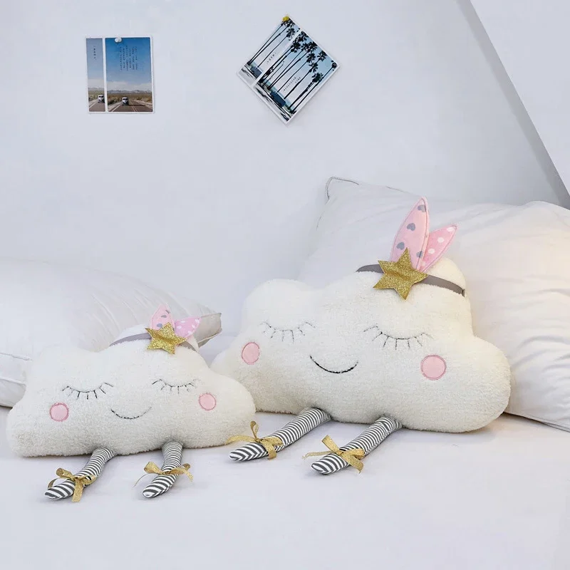 Cloud Plushของเล่นตกแต่งหมอนสำ - Bolster Cushion Round บทวิจารณ์และราคา