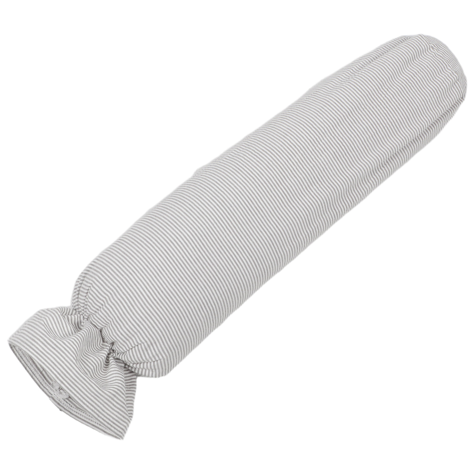 ปลอกหมอนทรงกระบอกสีเทาอ่อน ผ้า - Bolster Cushion Round บทวิจารณ์และราคา
