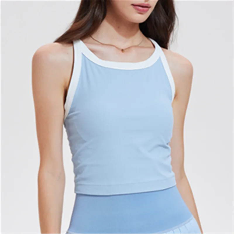 เสื้อกีฬาผู้หญิงแบบมีแผ่นรองหน - Pilates Yoga Training บทวิจารณ์และราคา