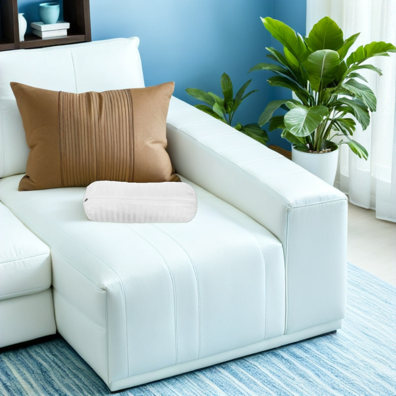ปลอกหมอนทรงกระบอก 2 ชิ้น สำหรั - Bolster Cushion Round บทวิจารณ์และราคา