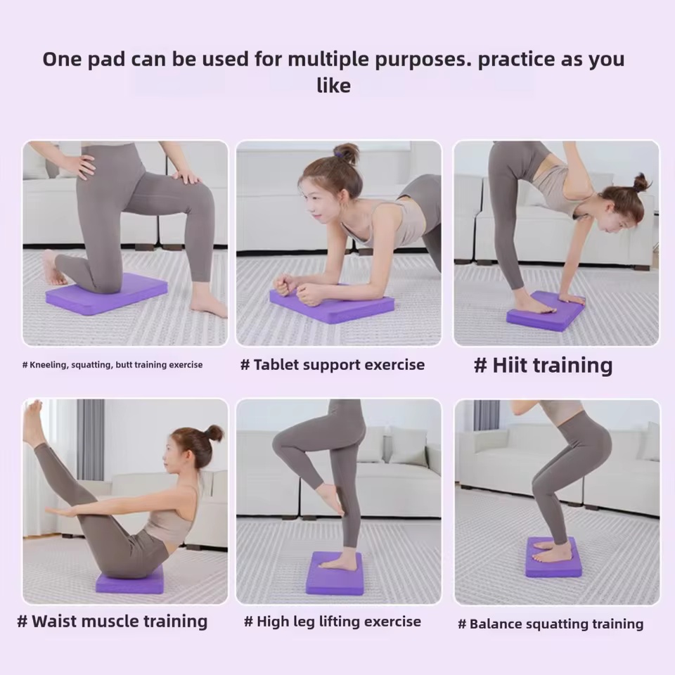 แผ่นรองทรงตัวกันลื่น 1 ชิ้น, แ - Pilates Yoga Mat Workout บทวิจารณ์และราคา