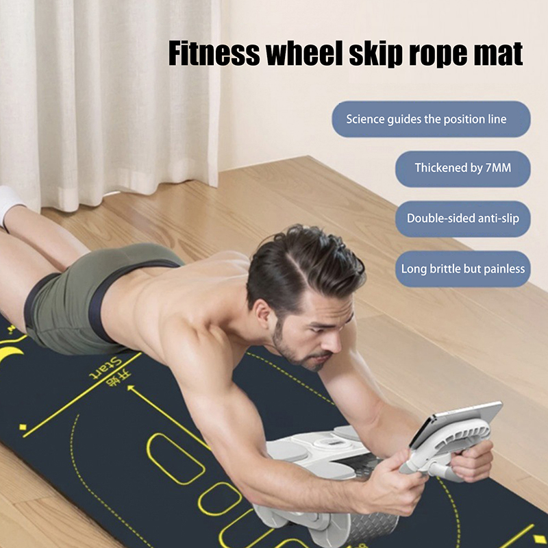 เสื่อโยคะกันลื่น ดูดซับแรงกระแ - Pilates Yoga Mat Thickness บทวิจารณ์และราคา