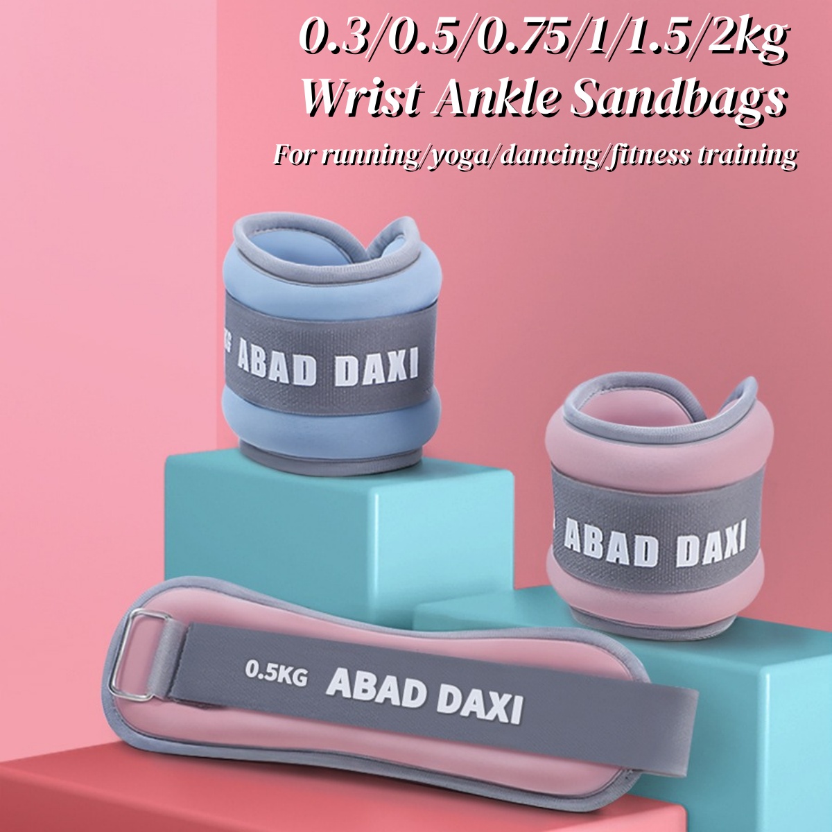 2pcs 0.3/0.5/1/2 กก.ข้อเท้า Sa - Yoga Sandbag Weight บทวิจารณ์และราคา