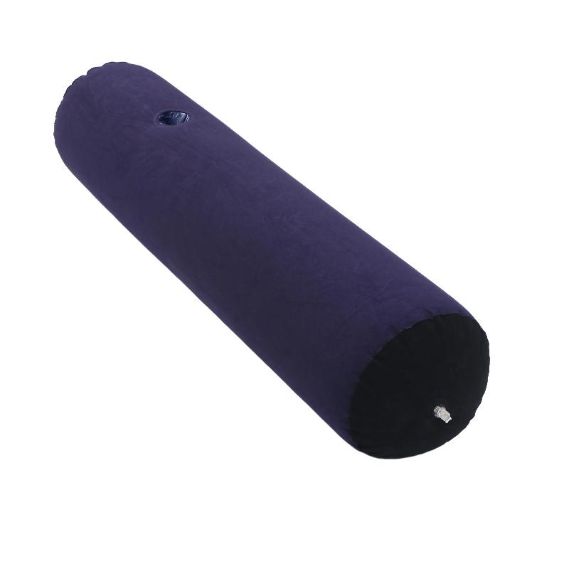 หมอนรองนั่งแบบเป่าลมสีฟ้า ขนาด - Bolster Cushion Round บทวิจารณ์และราคา