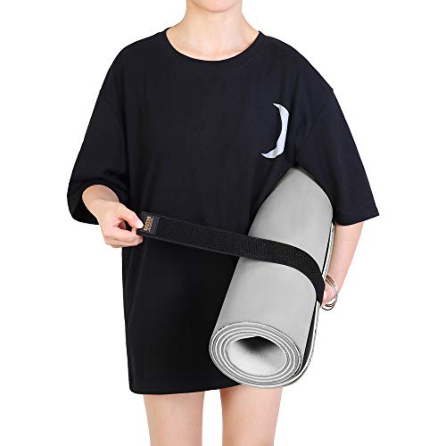 สายรัดเสื่อโยคะแบบปรับได้สำหรั - Pilates Yoga Mat Workout บทวิจารณ์และราคา
