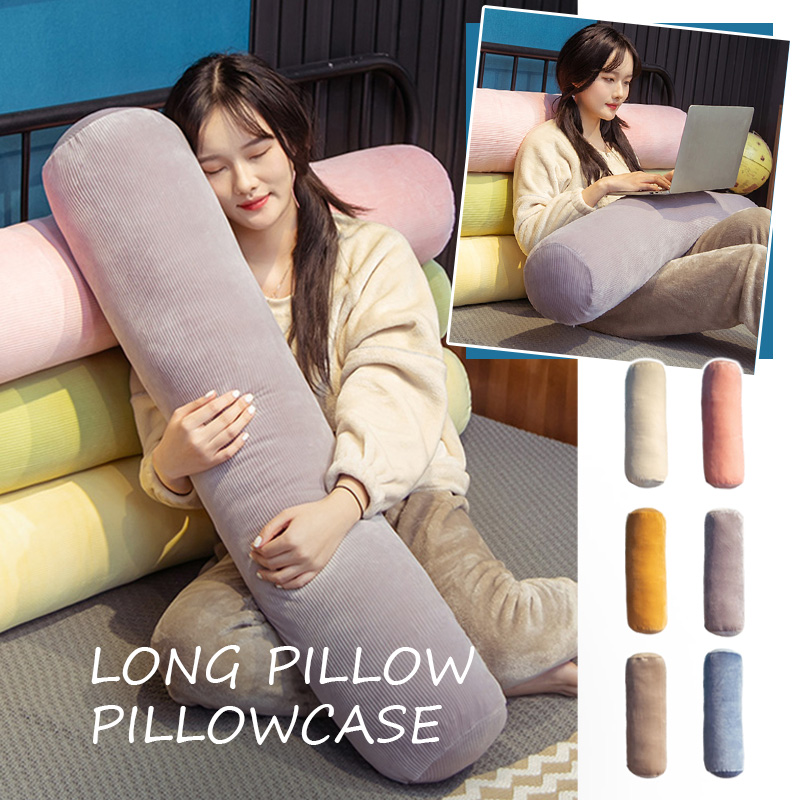 ปลอกหมอนทรงกระบอกยาวเนื้อนุ่ม  - Bolster Cushion Round บทวิจารณ์และราคา