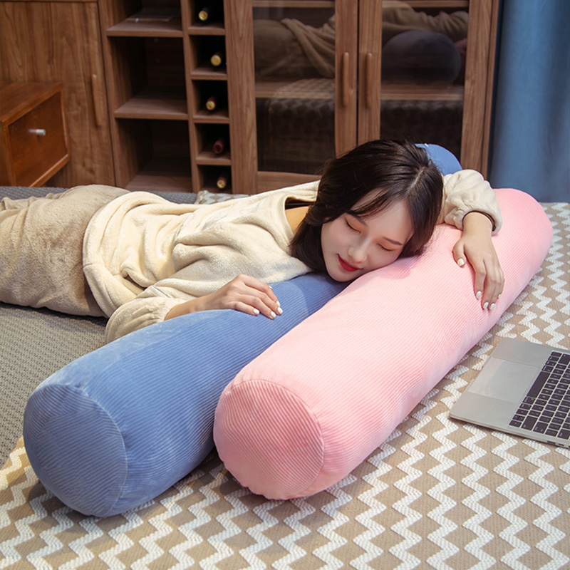 ปลอกหมอนทรงกระบอกยาวเนื้อนุ่ม  - Bolster Cushion Round บทวิจารณ์และราคา