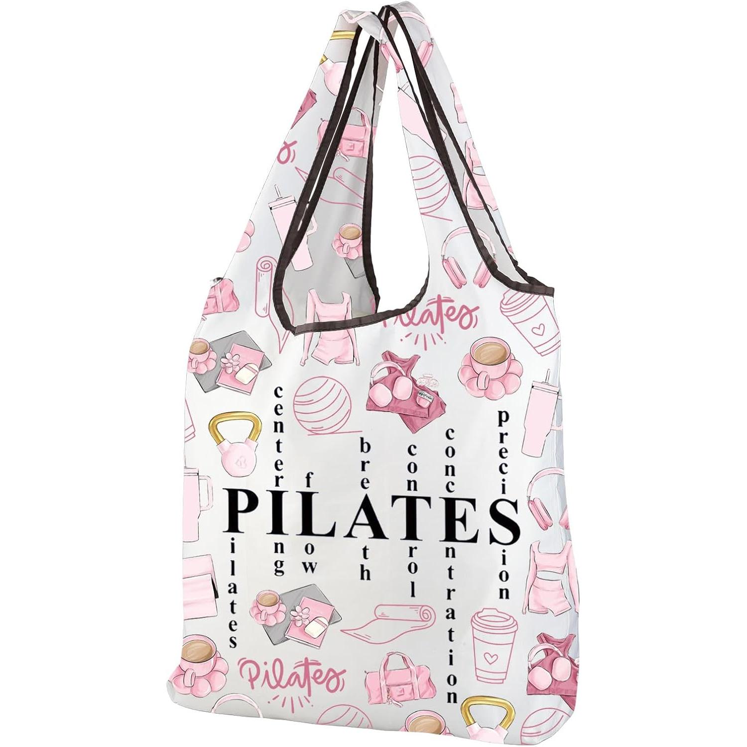 กระเป๋าโท้ทพิลาทิสสีชมพู ของขว - Pilates Yoga Instructor บทวิจารณ์และราคา