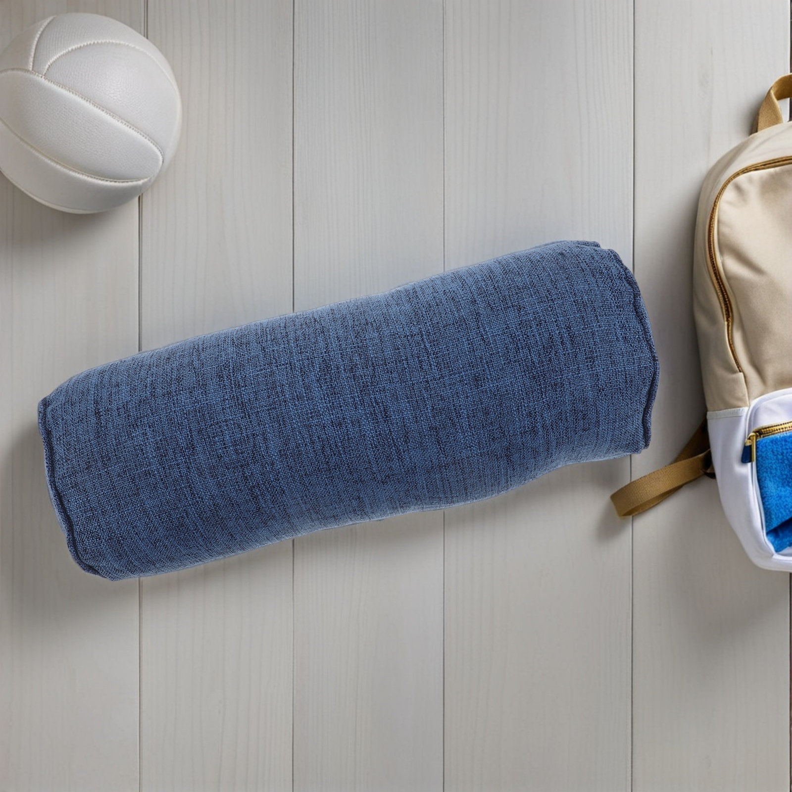 หมอนรองหลังทรงกระบอกสำหรับโยคะ - Bolster Cushion Round บทวิจารณ์และราคา