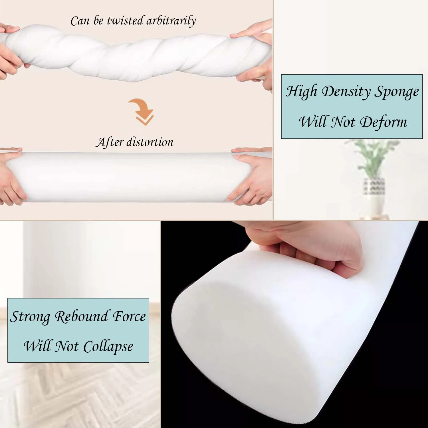 หมอนทรงกระบอกผ้าลินินขนาดเส้นผ - Bolster Cushion Round บทวิจารณ์และราคา