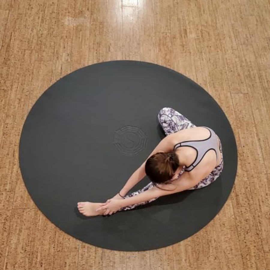 เสื่อโยคะทรงกลมขนาดใหญ่ 72 6'  - Pilates Yoga And Tai Chi บทวิจารณ์และราคา