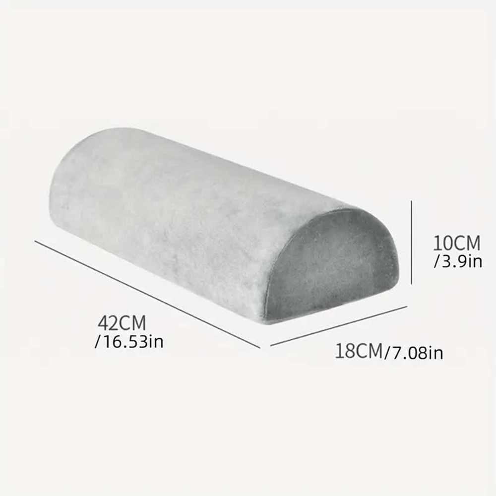 1 PC Half Moon หมอนสําหรับขาเข - Bolster Cushion Round บทวิจารณ์และราคา