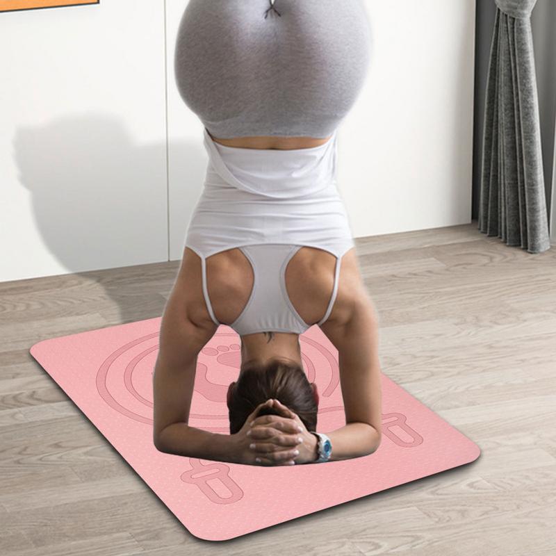 แผ่นรองกระโดดเชือกขนาด 6 มม. ว - Pilates Yoga Mat Workout บทวิจารณ์และราคา