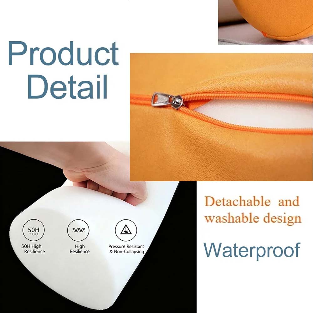 หมอนรองคอทรงกระบอกขนาดใหญ่ หลา - Bolster Cushion Round บทวิจารณ์และราคา