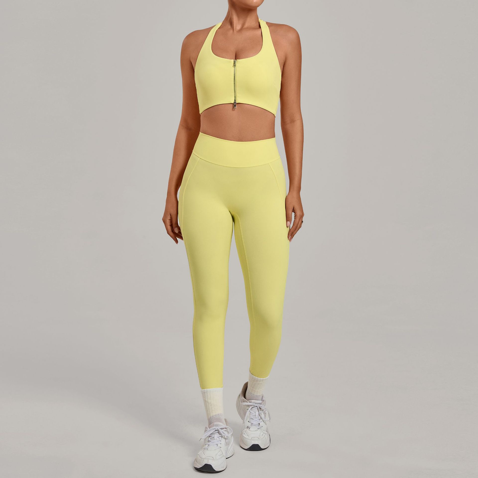 ชุดออกกำลังกาย 2 ชิ้นสำหรับผู้ - Pilates Yoga Legging บทวิจารณ์และราคา