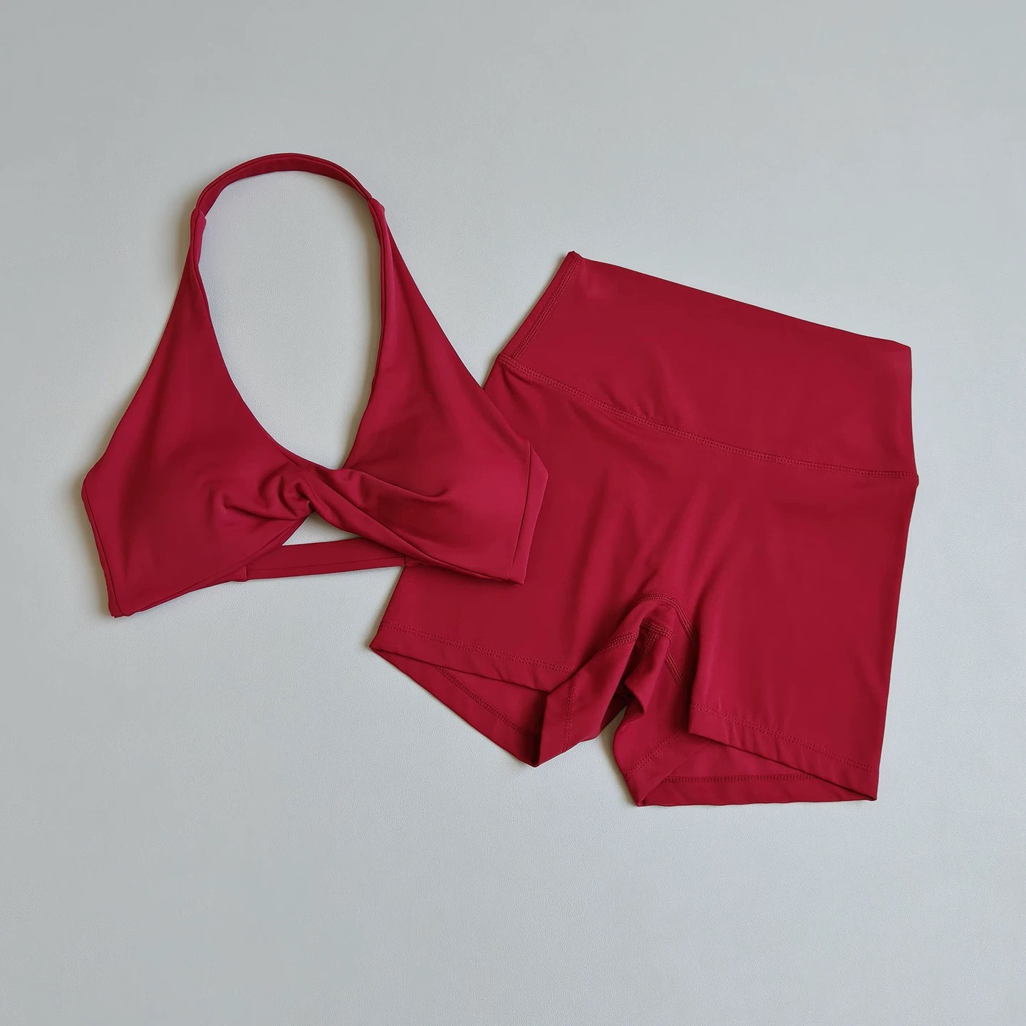 ชุดโยคะผู้หญิงแบบ 2 ชิ้น |   บ - Pilates Yoga Gear บทวิจารณ์และราคา