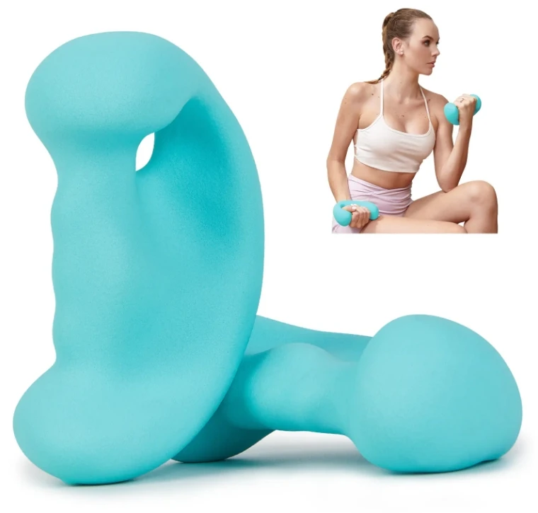 ดัมเบลนีโอพรีนตามหลักสรีรศาสตร - Pilates Yoga Hot บทวิจารณ์และราคา