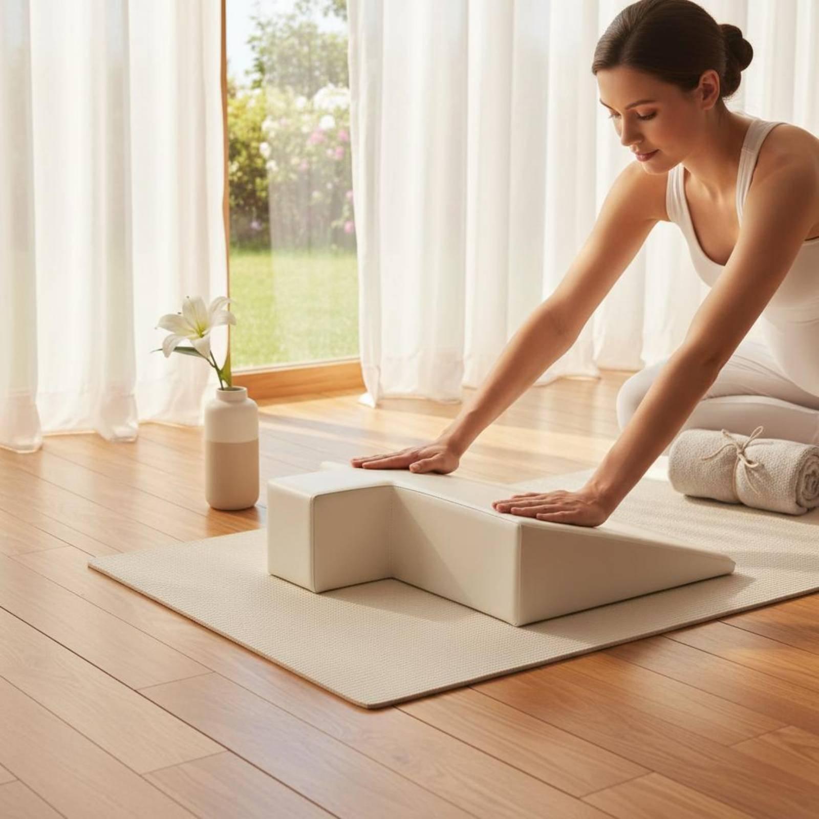 เบาะรองหลังสำหรับคุณแม่ตั้งครร - Pilates & Yoga Tina Fehrenbach บทวิจารณ์และราคา