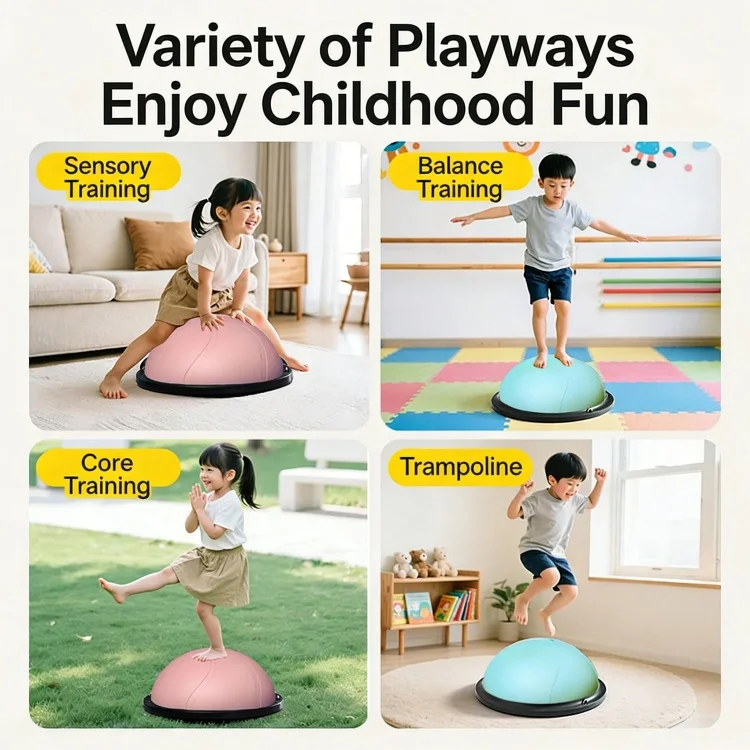 ลูกบอลบอสซูแบบหนาพิเศษ รุ่นพรี - Pilates Yoga Hot บทวิจารณ์และราคา